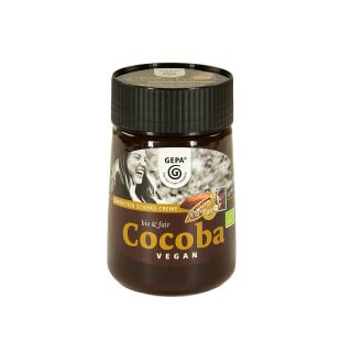 GEPA Cocoba Zartbitter Schoko Creme - Bio - 400g x 6  - 6er Pack VPE