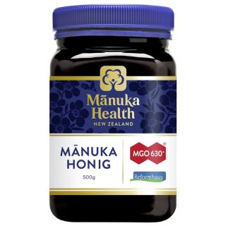 Manuka Health Manuka Honig MGO 630+ - 500g x 12  - 12er Pack VPE
