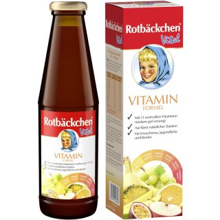 Rotbäckchen Vital Vitaminformel - 450ml x 6  - 6er Pack VPE
