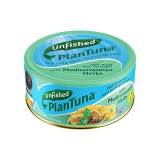 Unfished PlanTuna Mediterranean Herbs - 150g x 12  - 12er Pack VPE