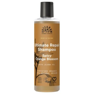 Urtekram Spicy Orange Blossom Ultimate Repair Shampoo - 250ml