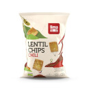 Lima Lentil Chips Chili - Bio - 90g x 12  - 12er Pack VPE