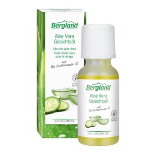 Bergland Aloe Vera Gesichtsöl - 20ml x 12  - 12er Pack VPE
