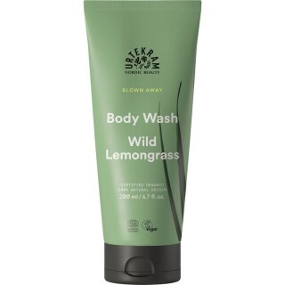 Urtekram Wild Lemongrass Body Wash - 200ml x 6  - 6er Pack VPE