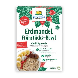 Govinda Erdmandel-Frühstücks-Bowl Chufli Ayurveda - Bio - 500g
