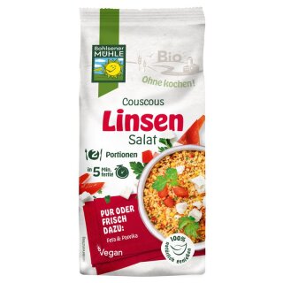 Bohlsener Mühle Couscous Linsen Salat - Bio - 165g