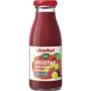Voelkel Smoothie Erdbeere Himbeere kühlpflichtig - Bio - 0,25l