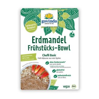 Govinda Erdmandel-Frühstücks-Bowl Chufli Basic - Bio - 500g