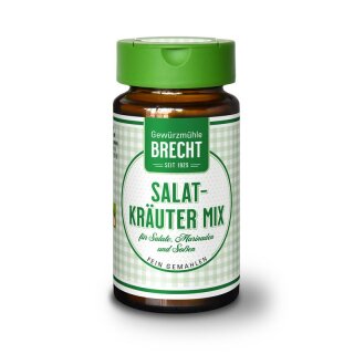 Gewürzmühle Brecht Salat Kräuter Mix fein gemahlen Glas - 30g