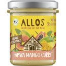 Allos Streichgenuss Papaya Mango Curry - Bio - 175g