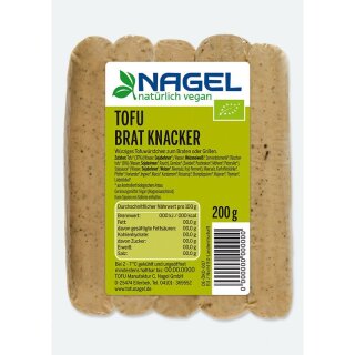 Nagel Tofu Brat Knacker - Bio - 200g