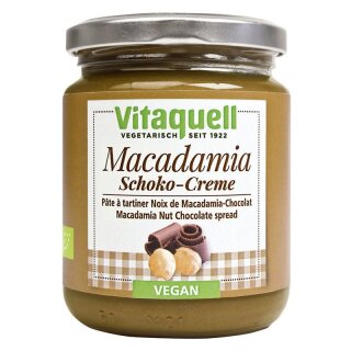 Vitaquell Macadamia-Schoko-Creme - Bio - 250g