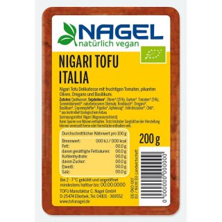 Nagel Tofu Nigari Tofu Italia - Bio - 200g