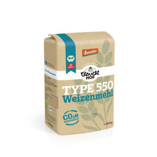 Bauckhof Weizenmehl Type 550 - Bio - 1000g