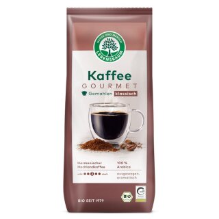 Lebensbaum Kaffee Gourmet klassisch gemahlen - Bio - 500g