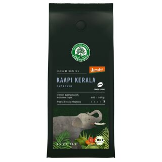 Lebensbaum Espresso Kaapi Kerala Bohne - Bio - 250g